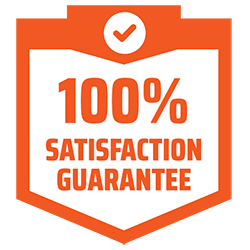 100% Satisfaction Guarantee Badge