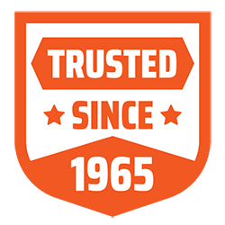 Trusted Since 1965 Badge